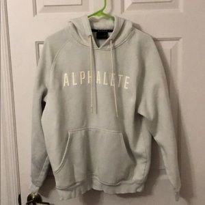 Alphalete Cream Hoodie.